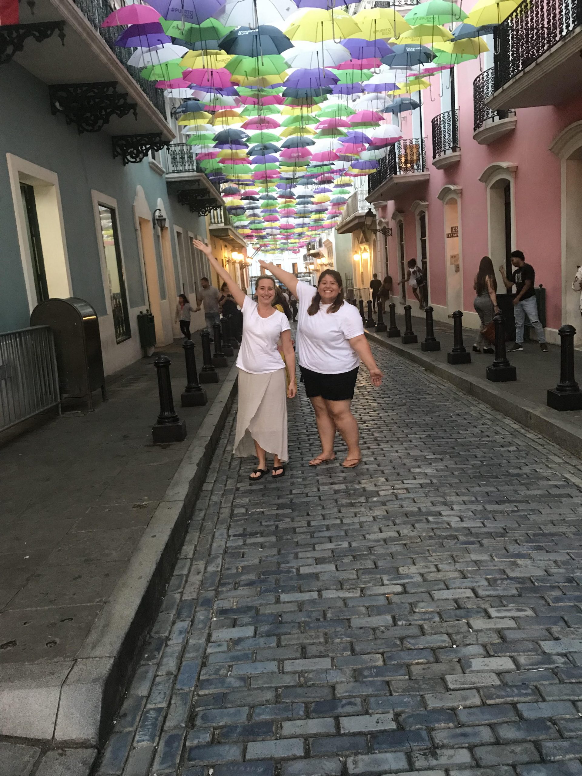 selena and mel in old san juan